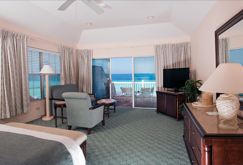 Room with balcony at Pompano Beach Club Bermuda.